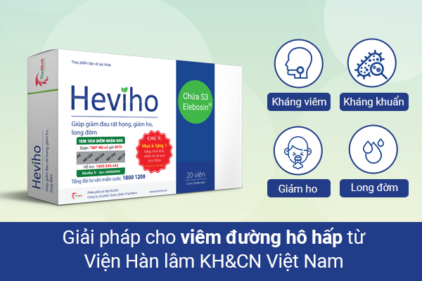 Tại sao Heviho là lựa chọn hàng đầu khi bị viêm họng mạn tính, ho đờm dai dẳng? 1