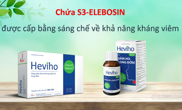 Heviho - giải pháp thế hệ mới cho các bệnh Viêm đường hô hấp