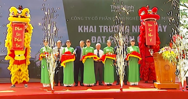 Nhà máy công nghệ cao Thái Minh chính thức hoạt động 2