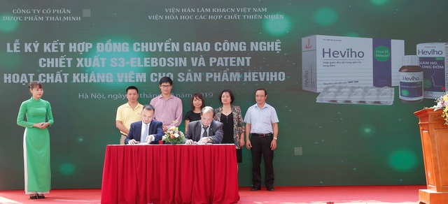 1. Heviho là kết quả nghiên cứu của Viện Hàn lâm Khoa học và Công nghệ Việt Nam – đơn vị dẫn đầu cả nư� 1