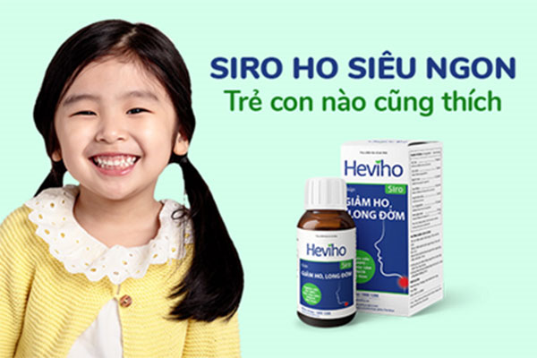 Siro Heviho thơm ngon dễ uống phù hợp với trẻ nhỏ, dùng tốt cho những trường hợp: 1