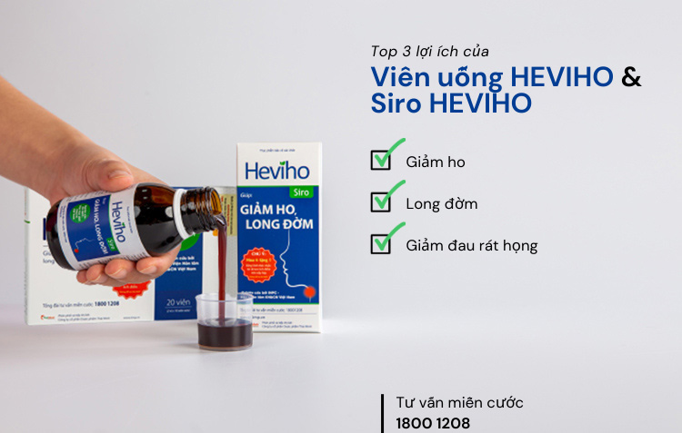 heviho giảm ho có đờm lâu ngày