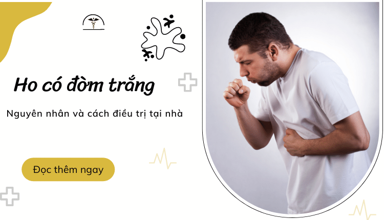 ho có đờm trắng