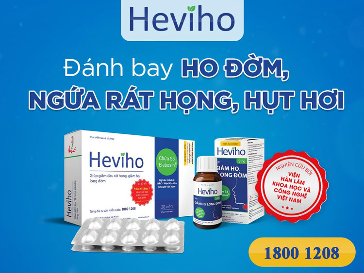 sản phẩm giảm ho có đờm lâu ngày không khỏi