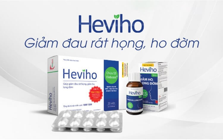 Heviho xua tan nỗi lo đau cổ họng, ho có đờm do viêm họng gây ra