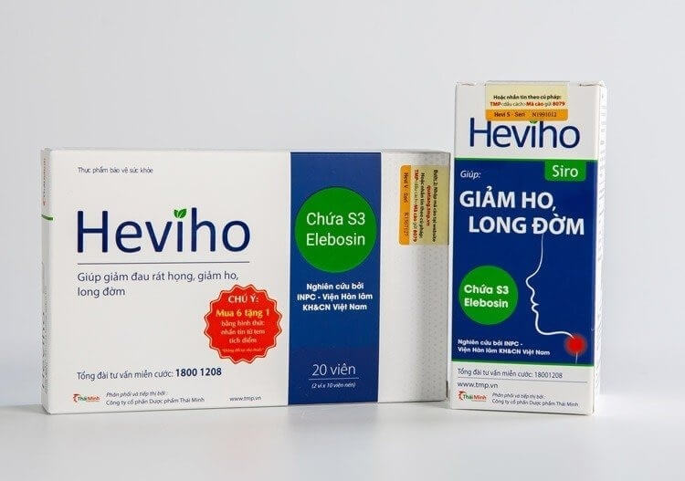 Heviho sản phẩm hỗ trợ điều trị ho khan, ho có đờm hiệu quả cho cả trẻ nhỏ 